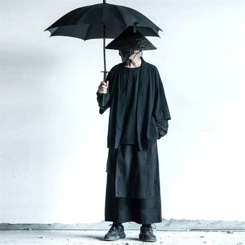 Alone On The Way Katana Umbrella - Image 3
