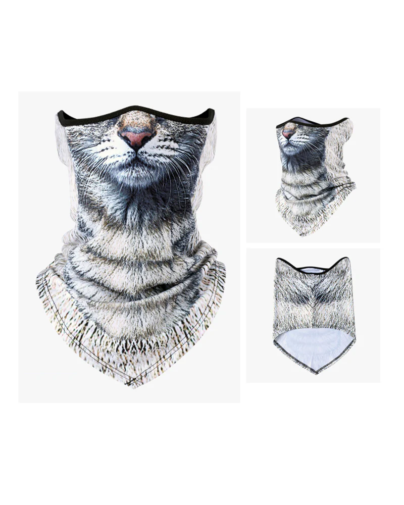 Animal Balaclava Windproof Outdoor Sports Party Cat Ski Mask - Image 13