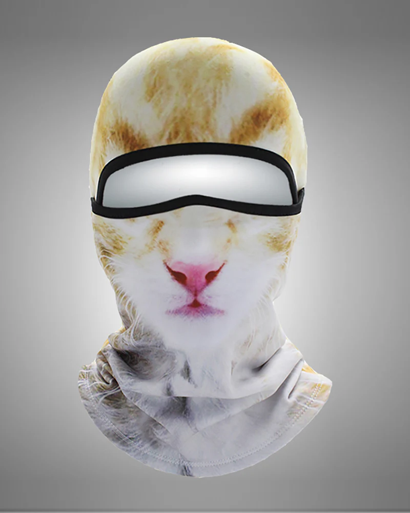 Animal Balaclava Windproof Outdoor Sports Party Cat Ski Mask - Image 6