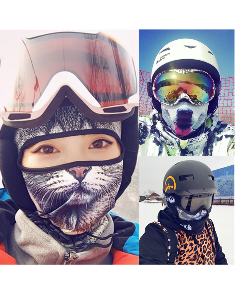 Animal Windproof Outdoor Sports Dog Balaclava Mask - Image 2