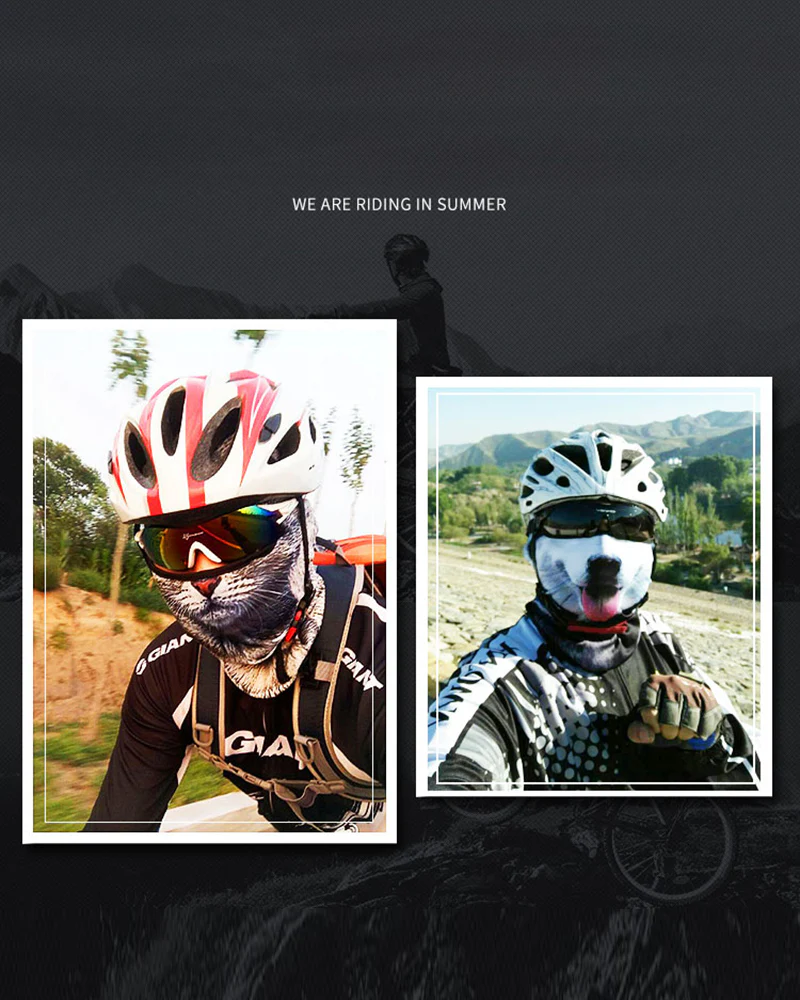 Animal Windproof Outdoor Sports Dog Balaclava Mask - Image 3
