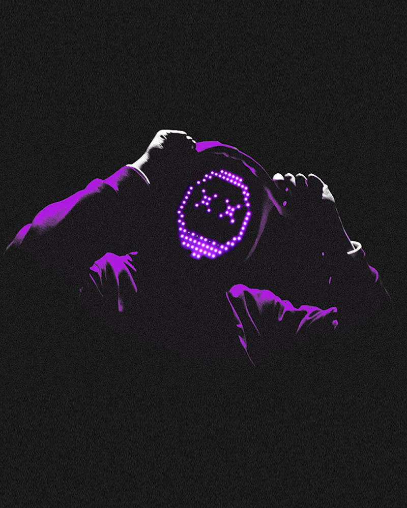 APP Changing Face Led Cyberpunk Mask - Image 12
