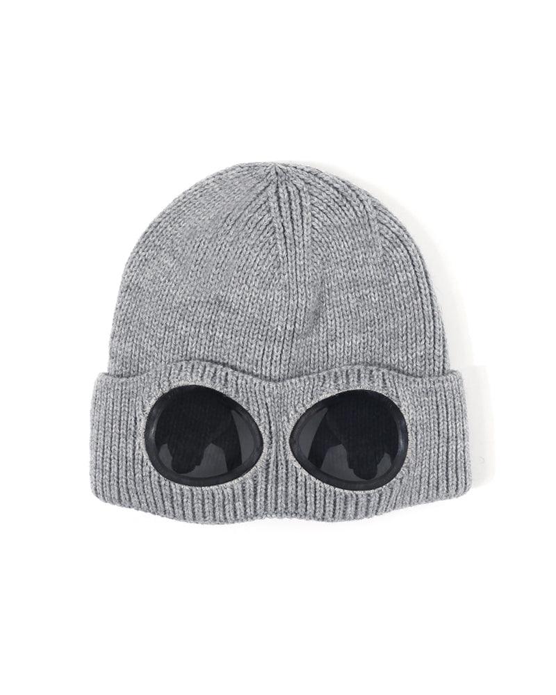 Aviator Sunglasses Knitted Futuristic Hat - Image 2