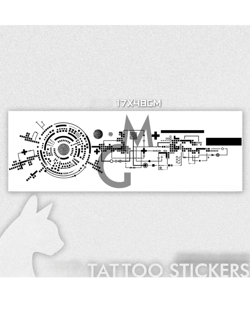 Cyberpunk Arm Tattoo - Image 2