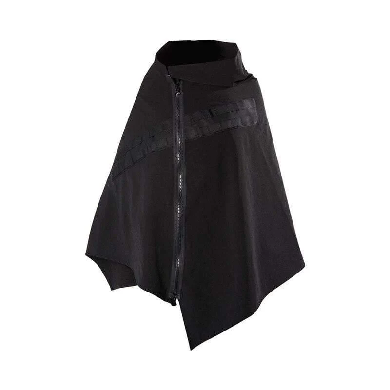 Cyberpunk Black Samurai Ninja Jacket Cloak - Image 9