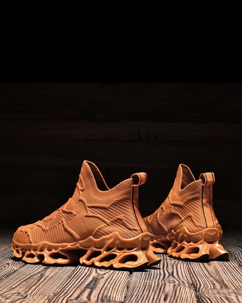 Cyberpunk Casual Woven Performance Sneakers - Image 15