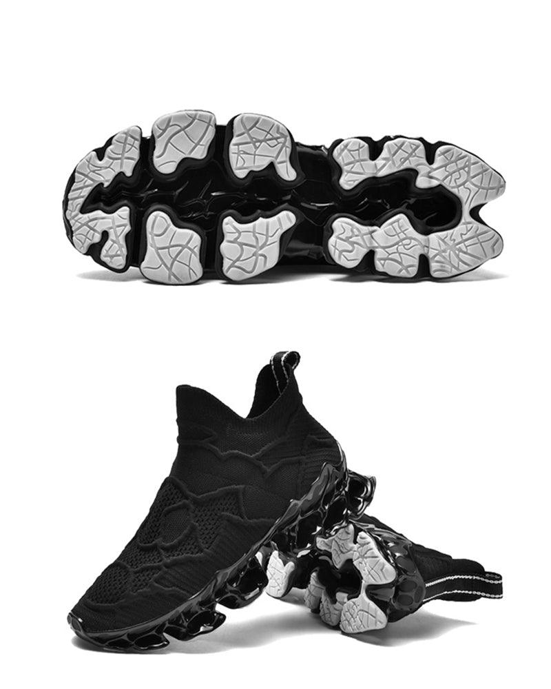 Cyberpunk Casual Woven Performance Sneakers - Image 5