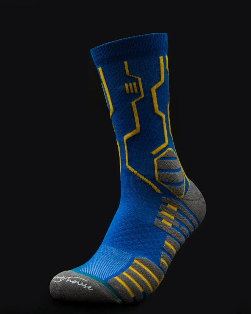 Cyberpunk Circuit Mid-calf Socks - Image 10