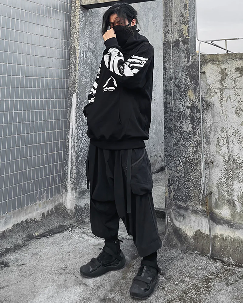 Cyberpunk City Futuristic Sci-Fi Hoodie - Image 10