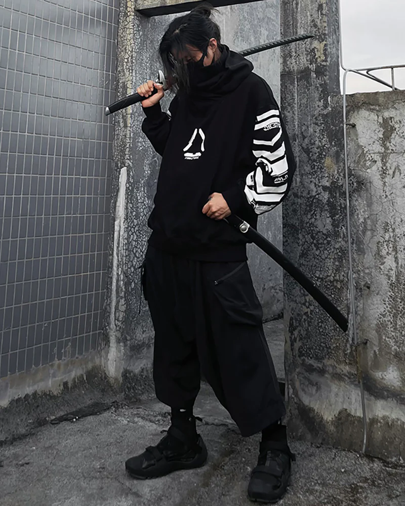 Cyberpunk City Futuristic Sci-Fi Hoodie - Image 12