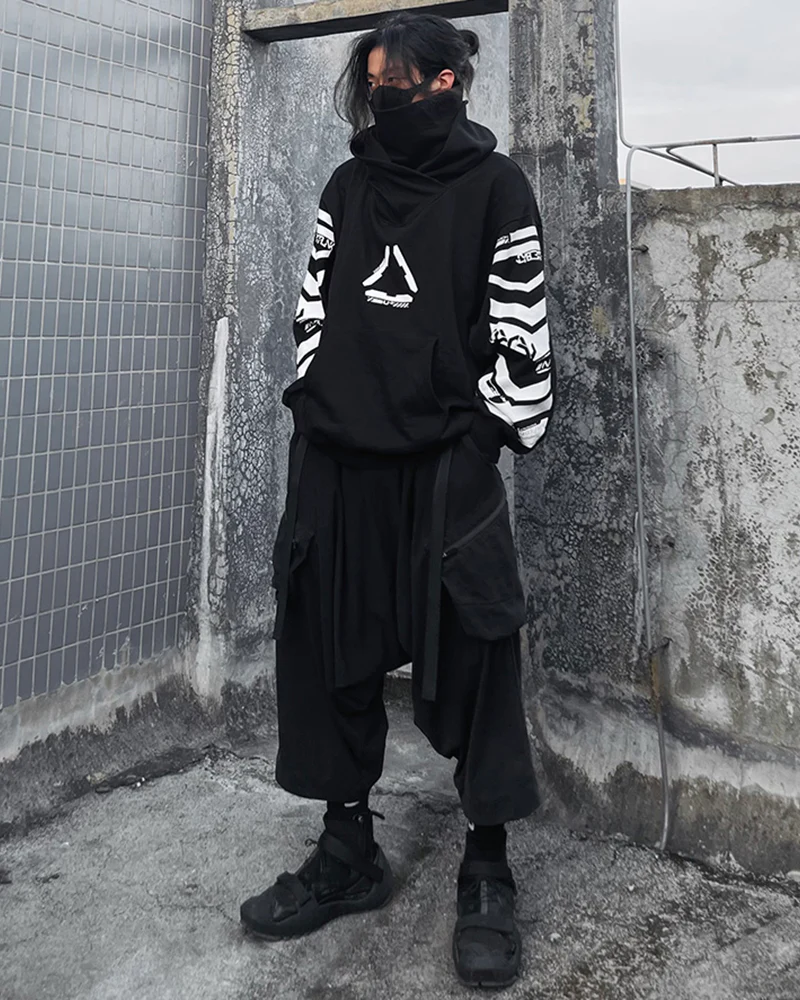 Cyberpunk City Futuristic Sci-Fi Hoodie - Image 2