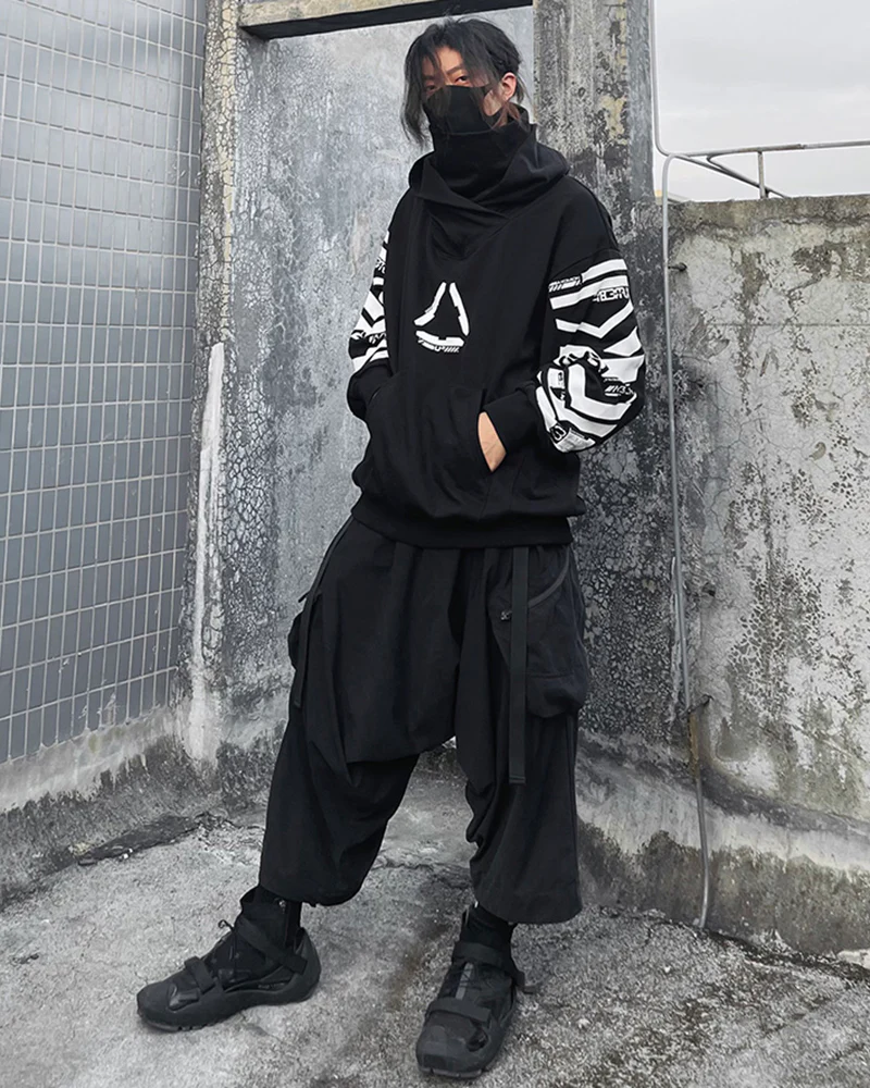 Cyberpunk City Futuristic Sci-Fi Hoodie - Image 6