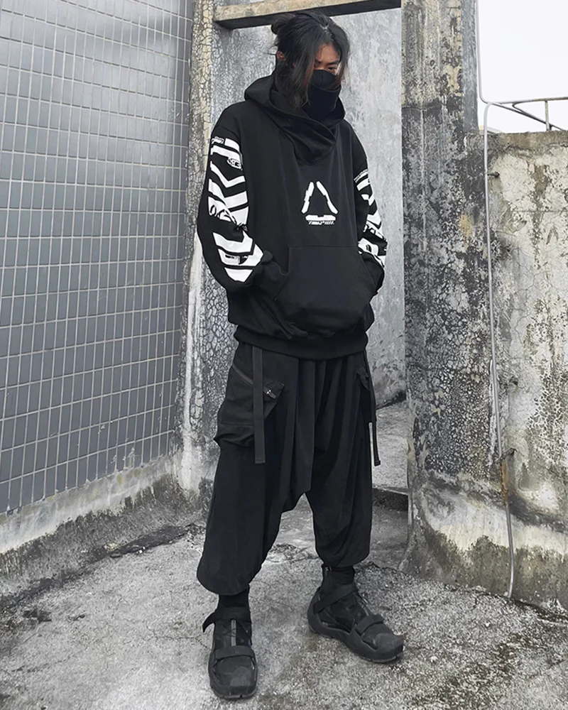 Cyberpunk City Futuristic Sci-Fi Hoodie - Image 9