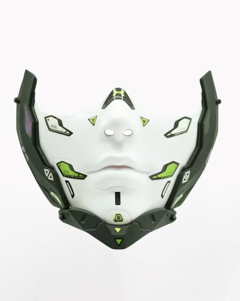 Cyberpunk Cosplay Half Face Mask - Image 10