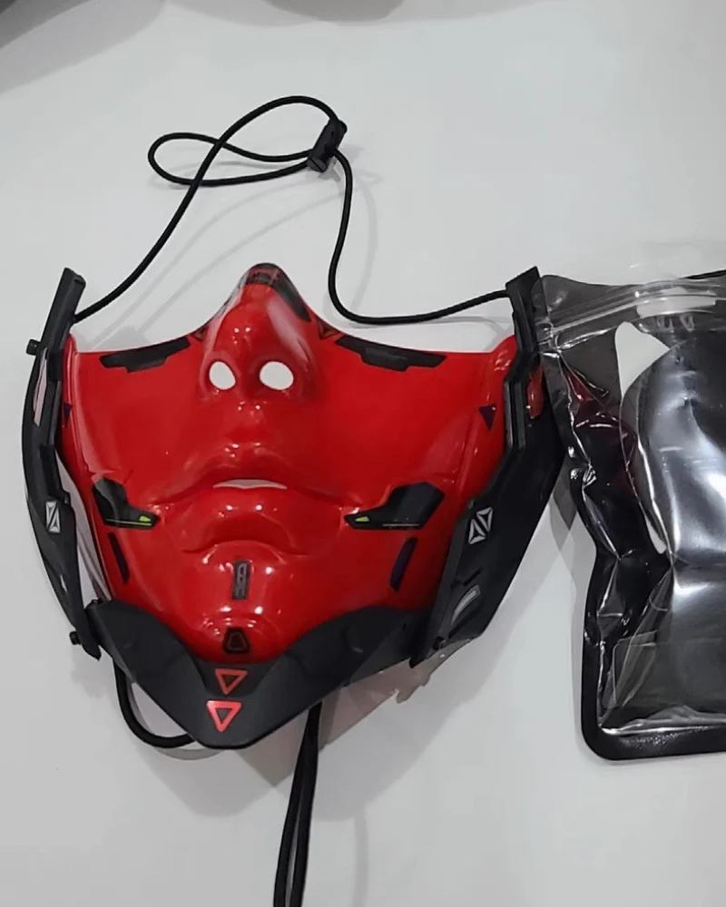 Cyberpunk Cosplay Half Face Mask - Image 22