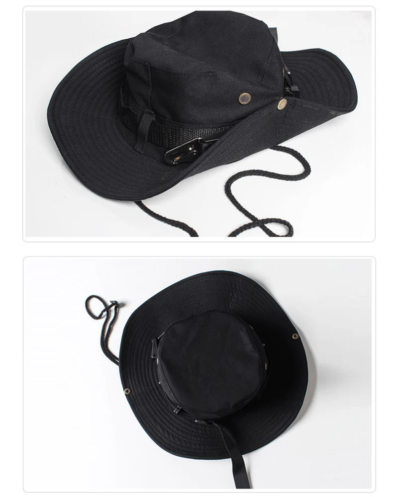 Cyberpunk Functional Drawstring Bucket Hat - Image 10