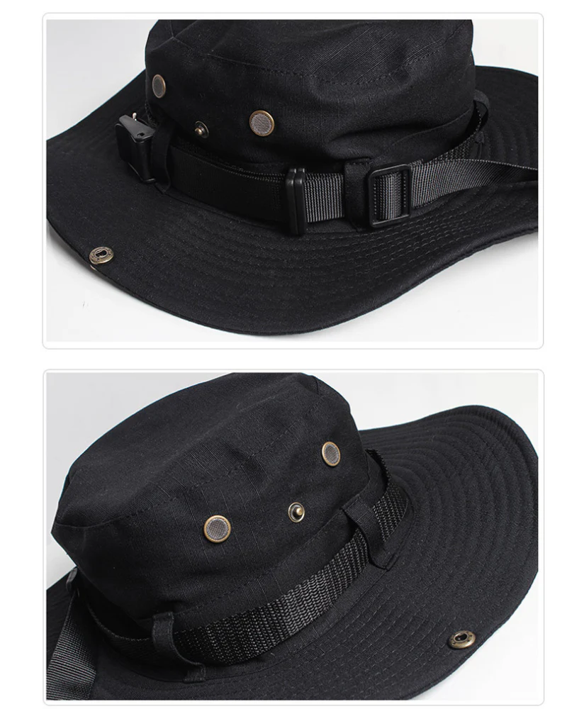 Cyberpunk Functional Drawstring Bucket Hat - Image 9