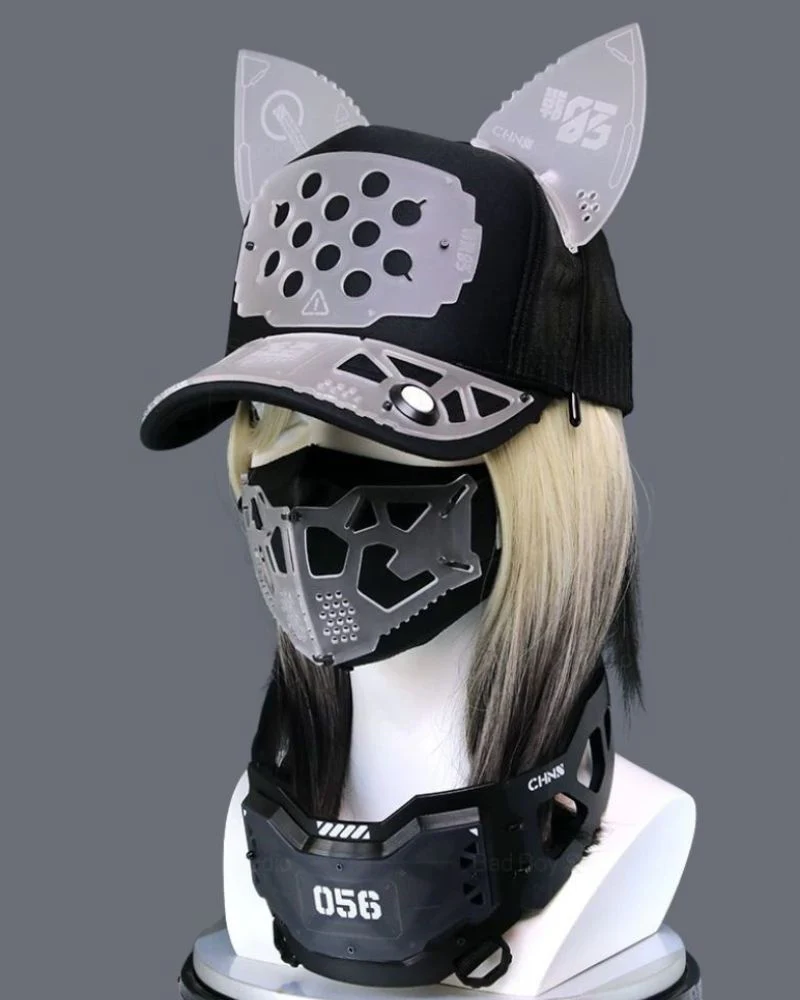 Cyberpunk Functional Tactical Baseball Cap - Image 4