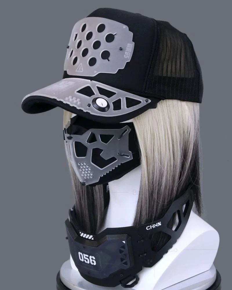 Cyberpunk Functional Tactical Baseball Cap - Image 6