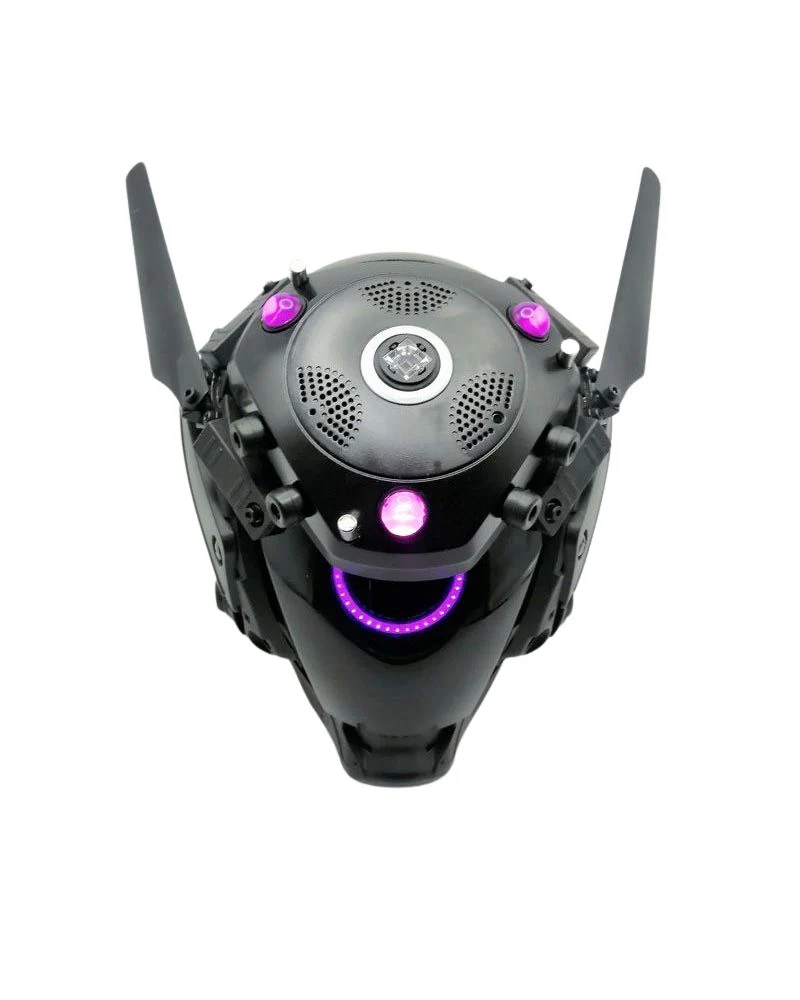 Cyberpunk Future Cosplay Helmet - Image 18