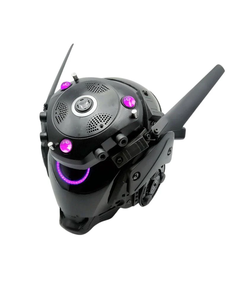 Cyberpunk Future Cosplay Helmet - Image 20