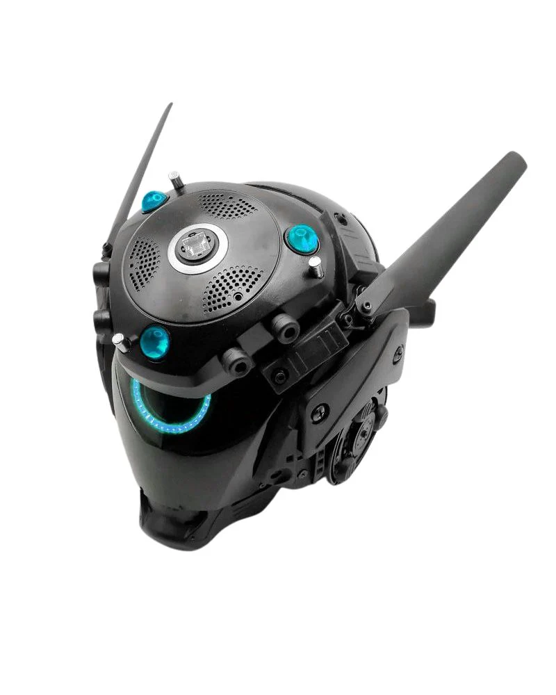 Cyberpunk Future Cosplay Helmet - Image 3