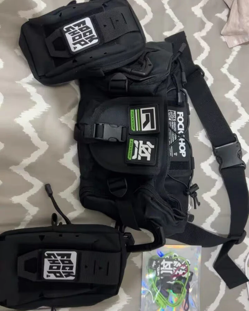 Cyberpunk Futuristic Sling Chest Bag - Image 12