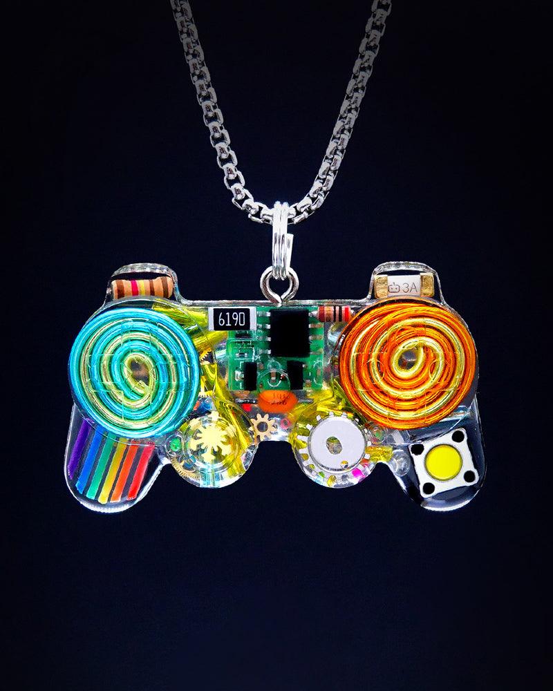 Cyberpunk Gamepad Mechanical Necklace - Image 4