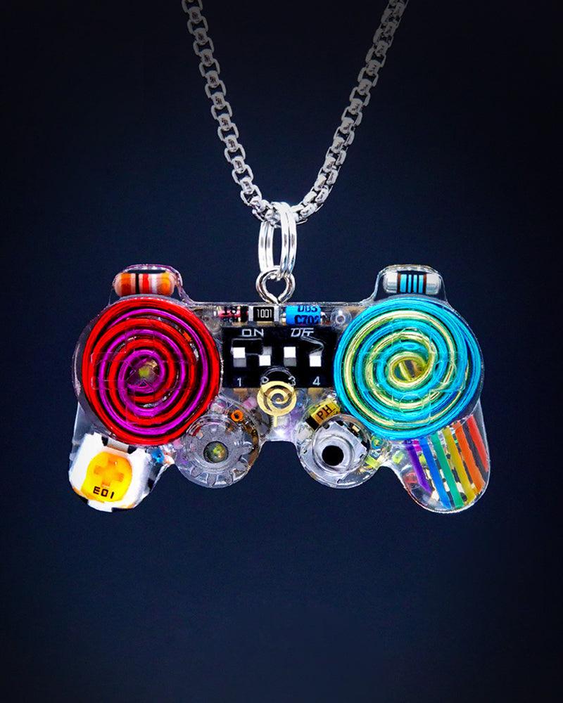 Cyberpunk Gamepad Mechanical Necklace - Image 5