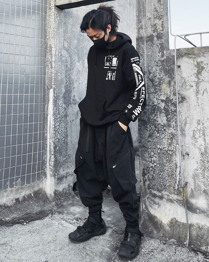 Cyberpunk Hannya Ninja Hoodie - Image 3