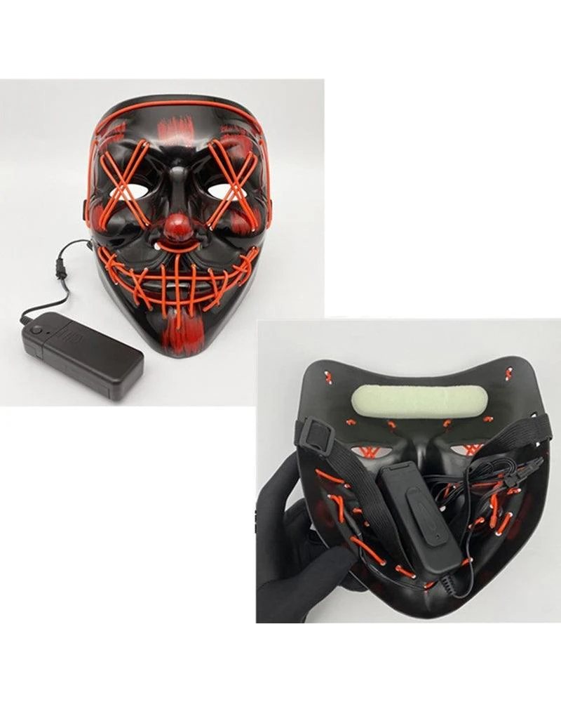 Cyberpunk LED Ghost Face Mask - Image 11