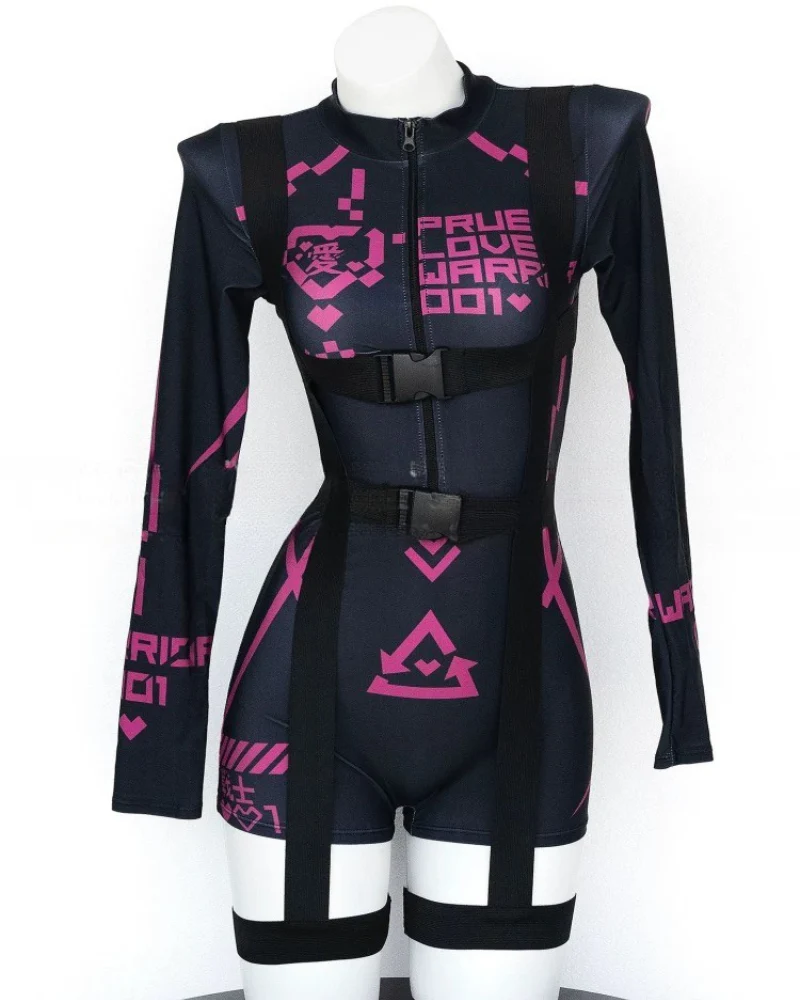 Cyberpunk Mech Cosplay Bodysuit - Image 7