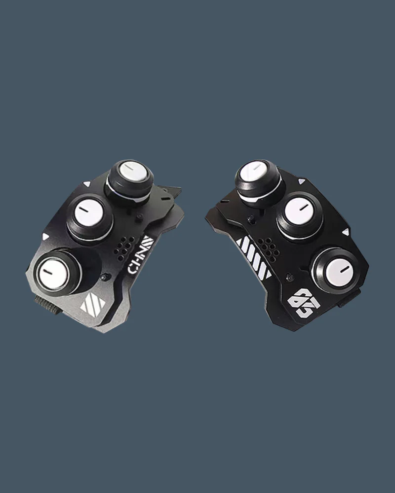 Cyberpunk Mech-Horn Tactical Cap Mask Hand Armor - Image 9