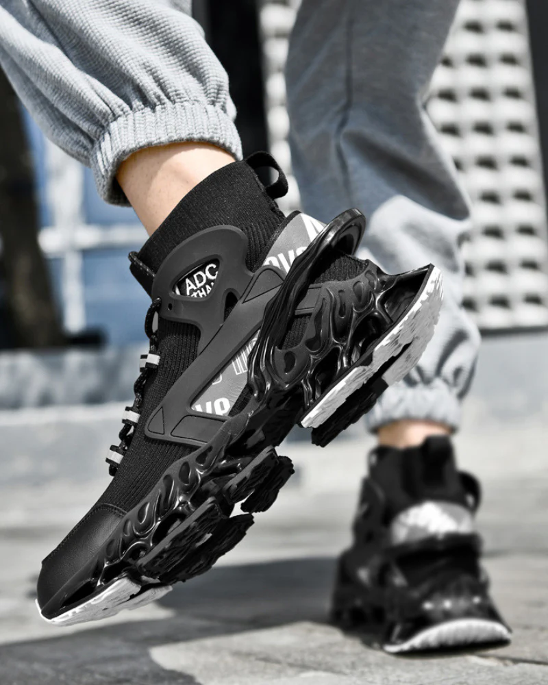 Cyberpunk Outdoor Sports Blade Sneakers - Image 2