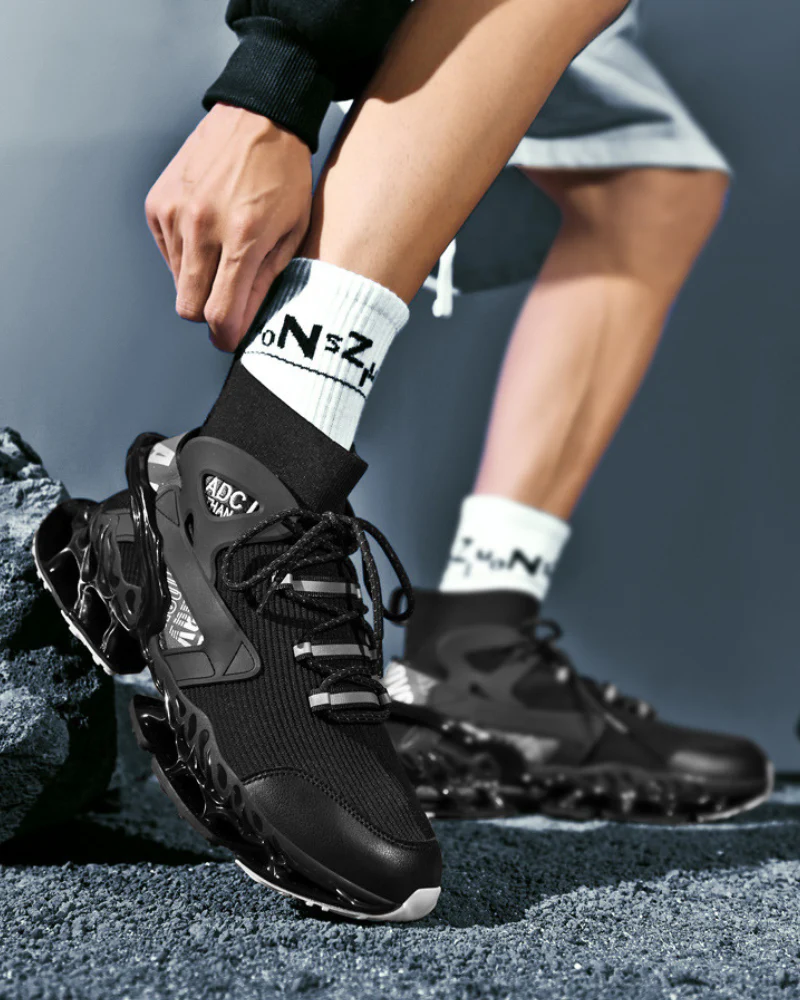 Cyberpunk Outdoor Sports Blade Sneakers - Image 3