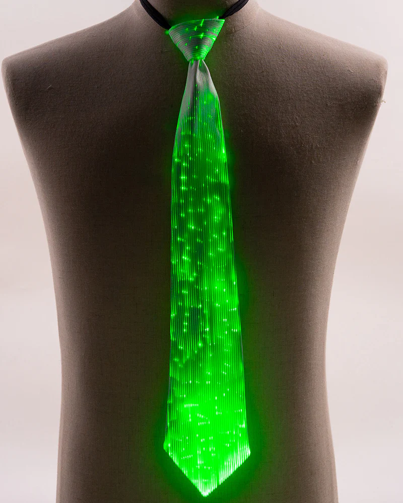 Cyberpunk Rave Clothing Luminous Necktie - Image 4
