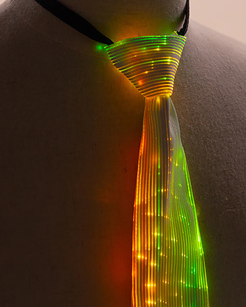 Cyberpunk Rave Clothing Luminous Necktie - Image 6
