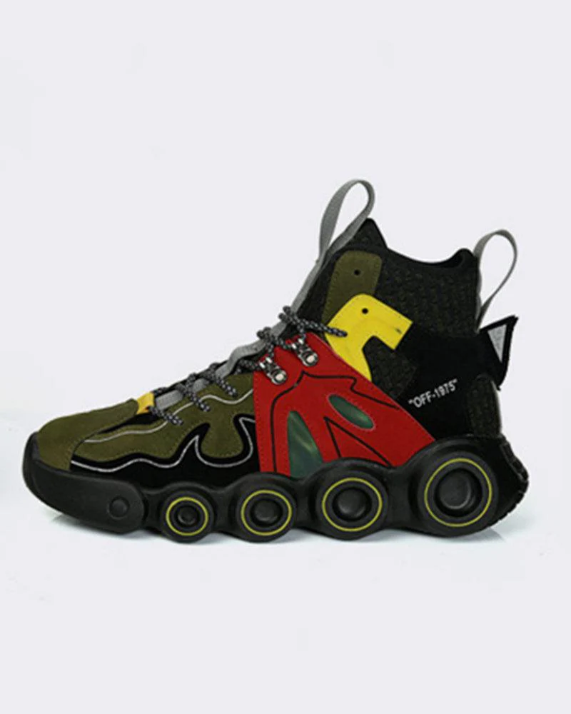 Cyberpunk Reflective Wheelsole Sneakers - Image 8