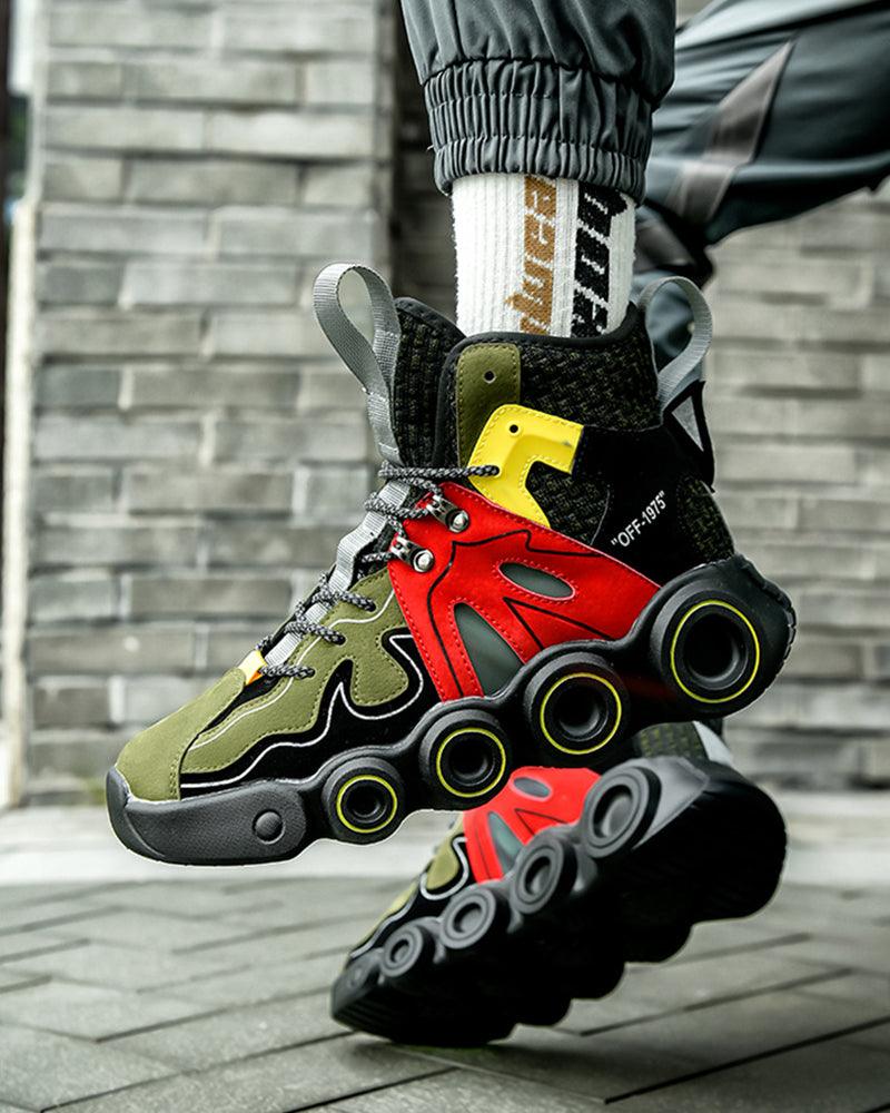 Cyberpunk Reflective Wheelsole Sneakers - Image 9