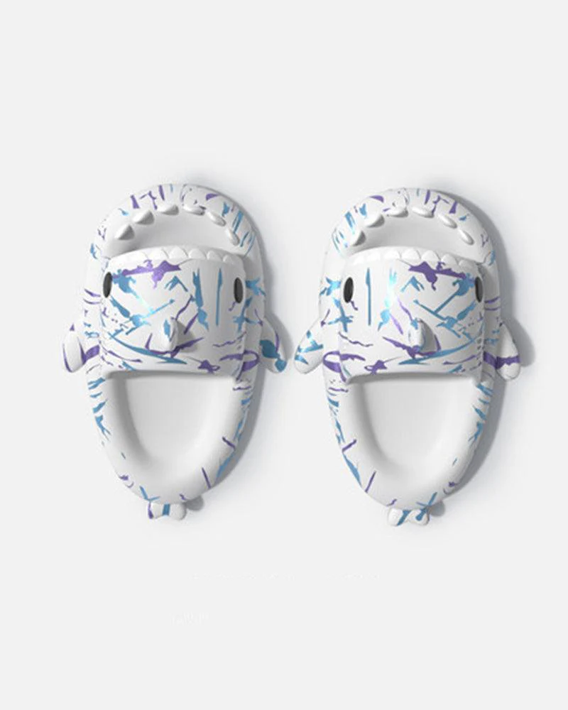 Cyberpunk Shark Cyber Slippers - Image 3