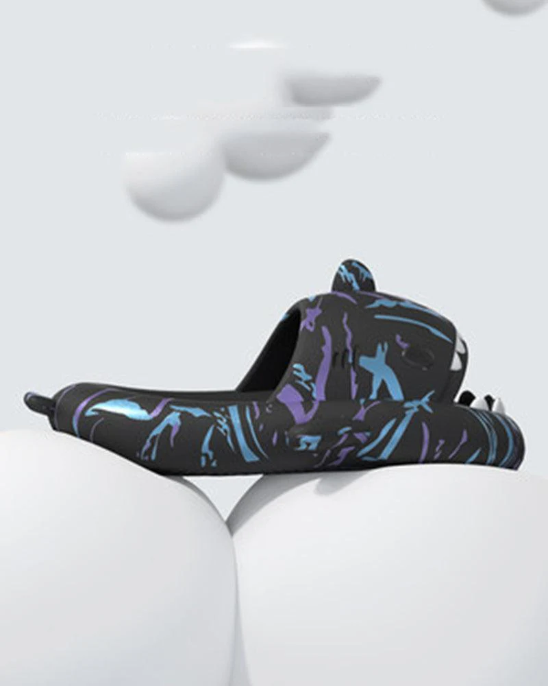 Cyberpunk Shark Cyber Slippers - Image 7