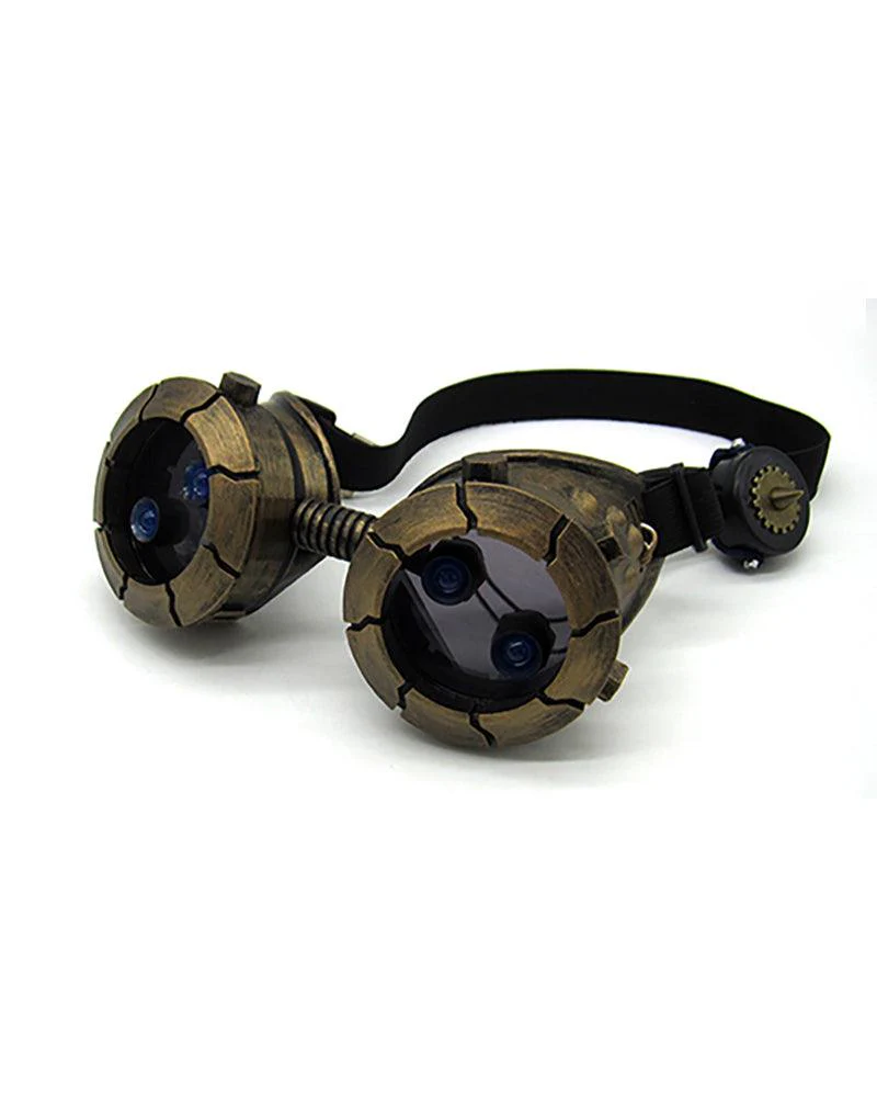 Cyberpunk Steampunk Glow Goggles And Mask (Sold Separately) - Image 13