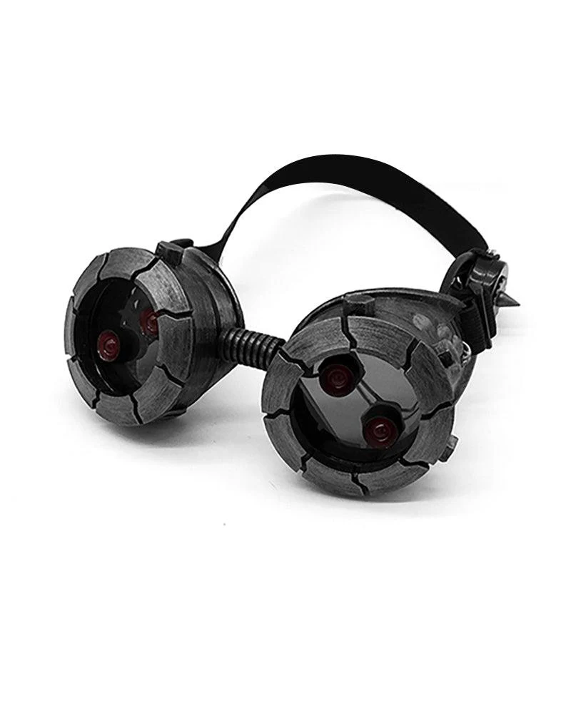 Cyberpunk Steampunk Glow Goggles And Mask (Sold Separately) - Image 15