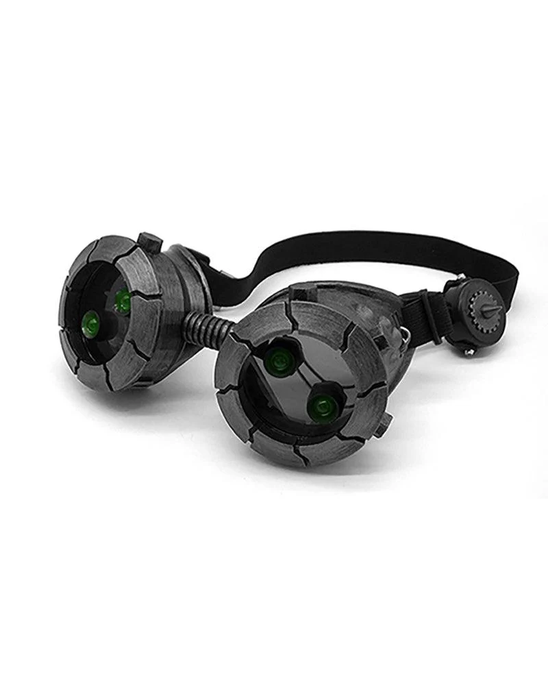 Cyberpunk Steampunk Glow Goggles And Mask (Sold Separately) - Image 17