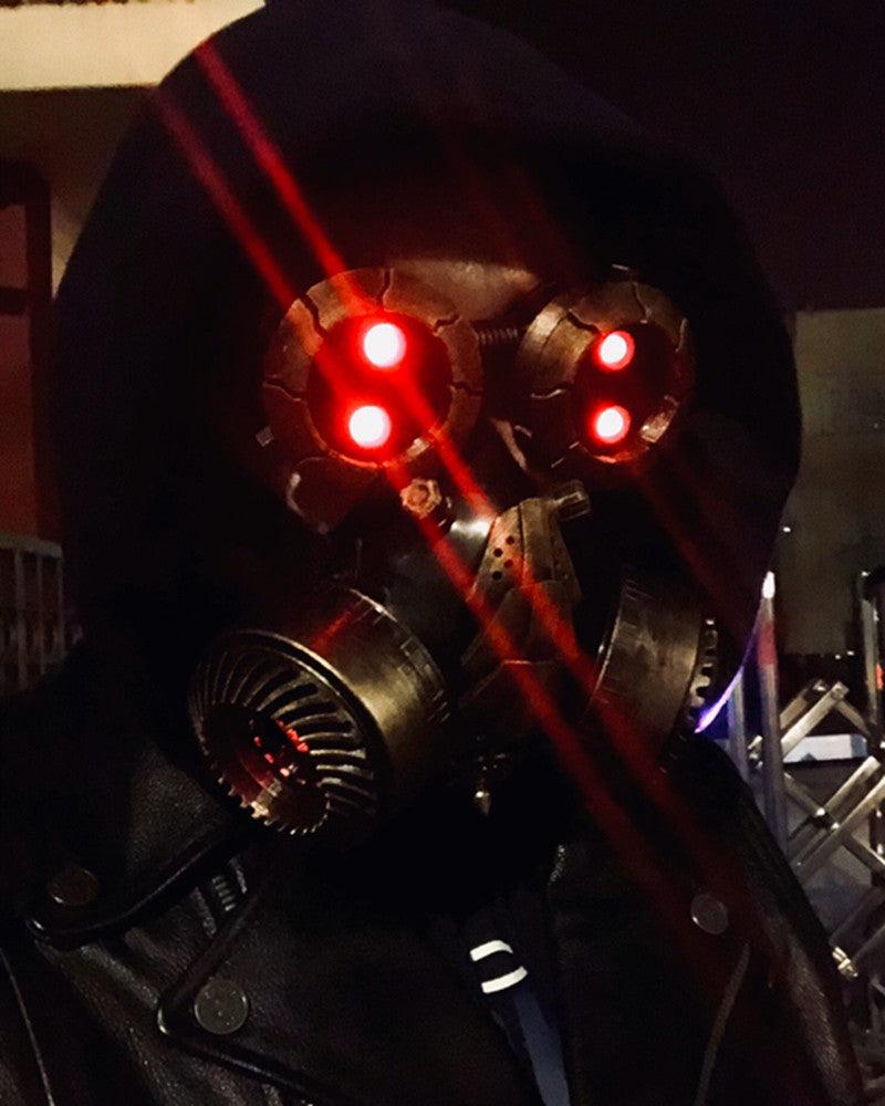 Cyberpunk Steampunk Glow Goggles And Mask (Sold Separately) - Image 21