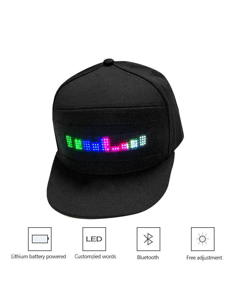 Dance Miracle Cyberpunk Luminous Cap ( Customizable Text And Image Available) - Image 3