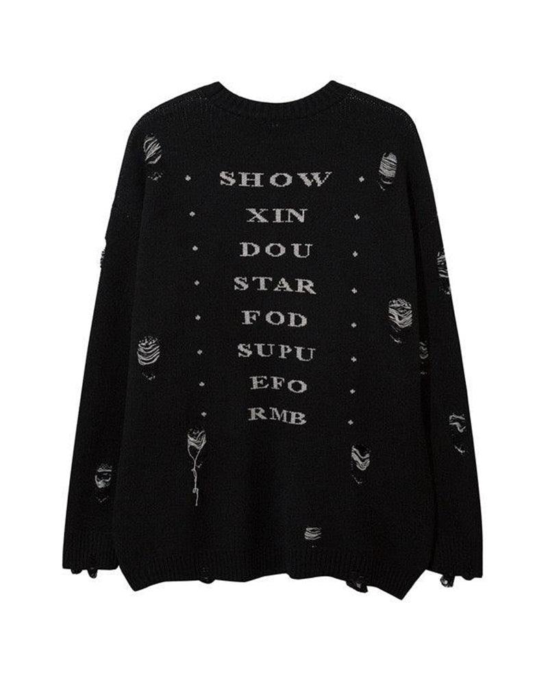 Darkwear Chain Crewneck Sweater - Image 5