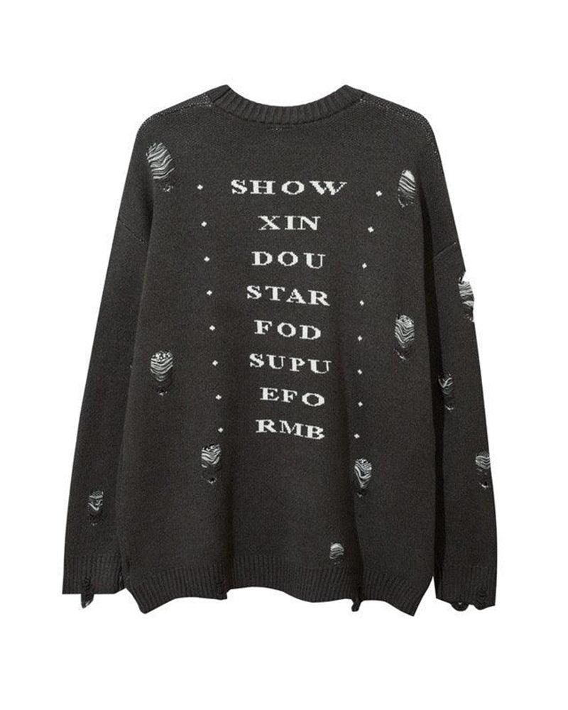 Darkwear Chain Crewneck Sweater - Image 6