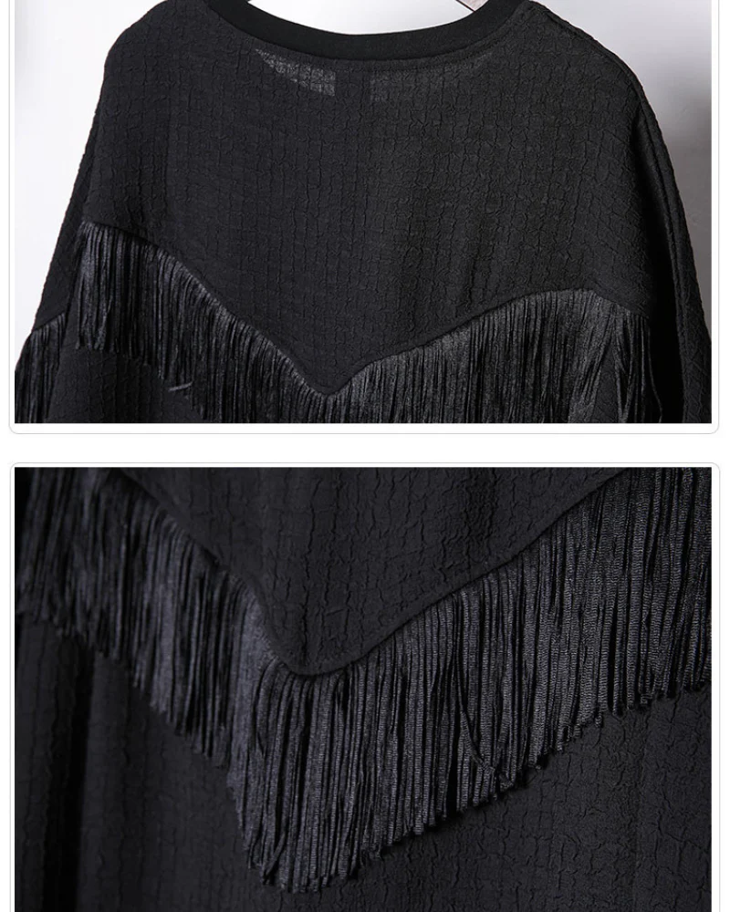 Darkwear Tassel Bat Sleeve T-Shirt - Image 10