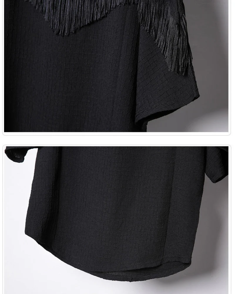 Darkwear Tassel Bat Sleeve T-Shirt - Image 11
